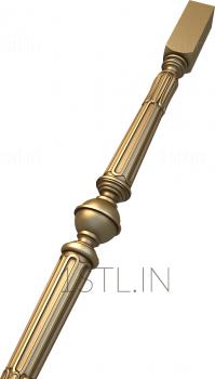 Balusters (BL_0571) 3D model for CNC machine